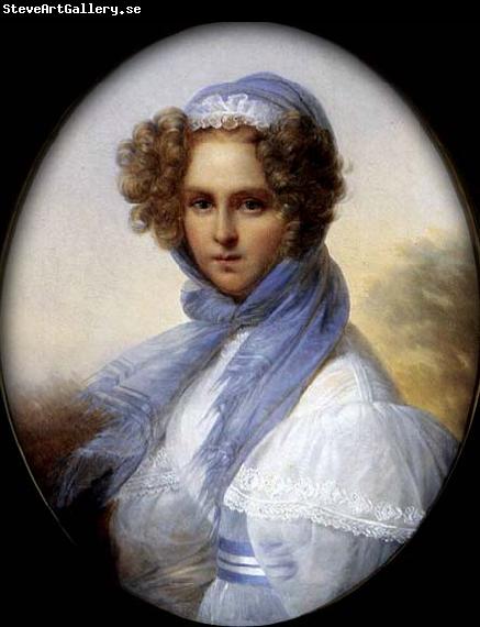 KINSOEN, Francois Joseph Presumed Portrait of Miss Kinsoen